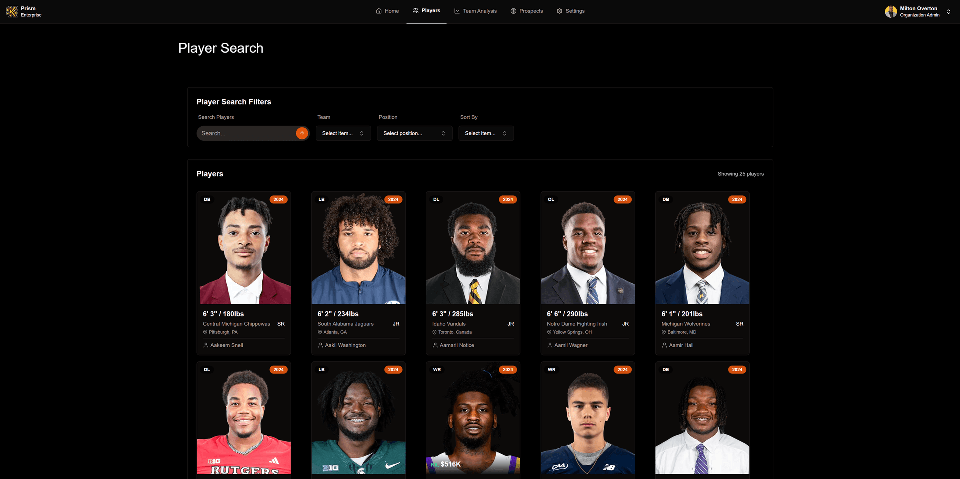 Football Analytics Application