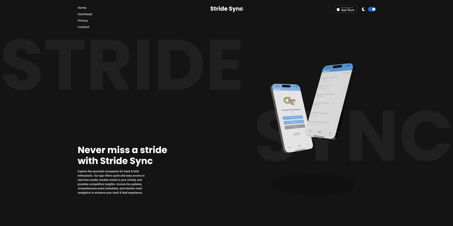 Stride Sync